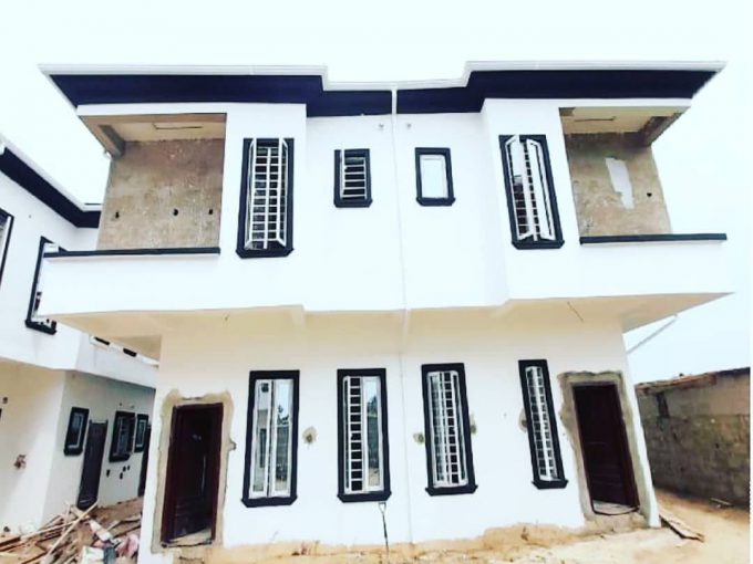 Luxury 4 Bedroom Fully /Semi Detached Duplex For Sale